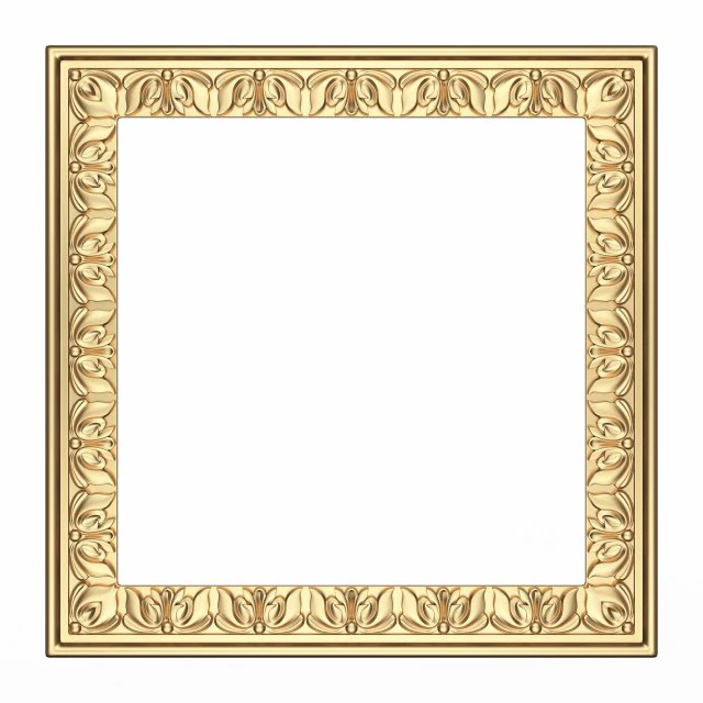 Classic Frame 028 3D Model .c4d .max .obj .3ds .fbx .stl .blend 