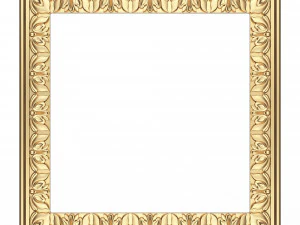 Moldura Cl&aacute;ssica 028 Modelo 3D