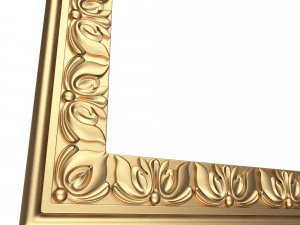 Classic Frame 028 3D Model
