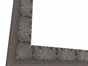 Classic Frame 028 3D Model