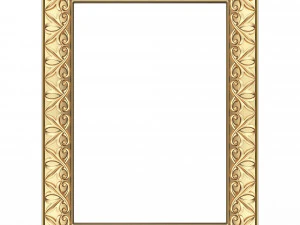 Klassischer Rahmen 030 3D Modell