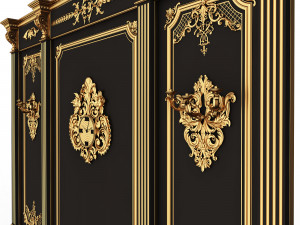 Boiserie Classic Panels Collection Modelo 3D