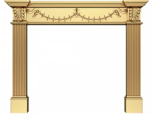 Classic Fireplace Collection 3D Model