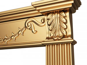 Classic Fireplace Collection 3D Model