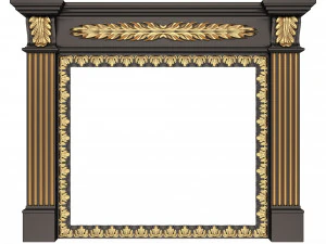 Classic Fireplace Collection 3D Model