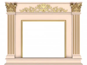 Classic Fireplace Collection 3D Model