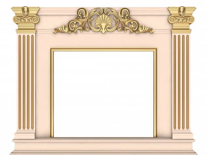 Classic Fireplace Collection 3D Model