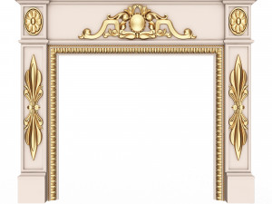 Classic Fireplace Collection Model 3D