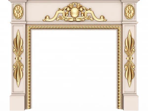 Classic Fireplace Collection 3D Model