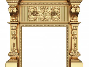 Classic Fireplace Collection 3D Model