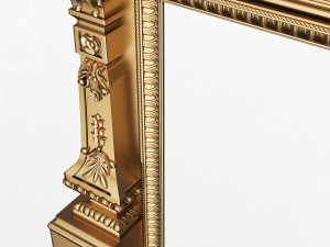 Classic Fireplace Collection Model 3D