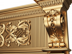 Classic Fireplace Collection Model 3D