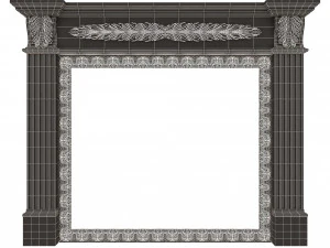 Classic Fireplace Collection 3D Model