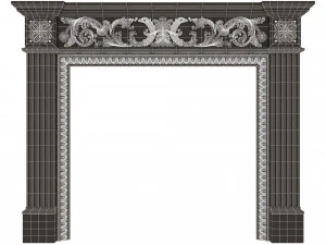 Classic Fireplace Collection 3D Model