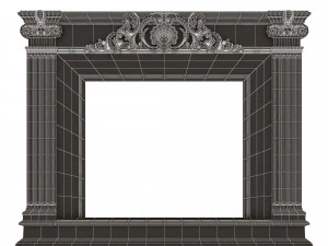 Classic Fireplace Collection 3D Model