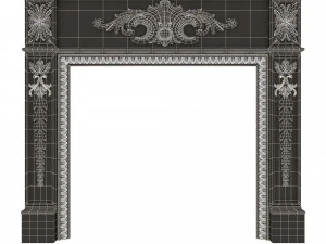 Classic Fireplace Collection 3D Model