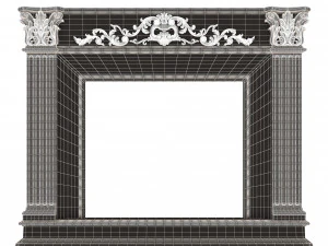 Classic Fireplace Collection 3D Model