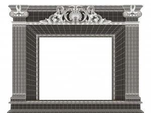 Classic Fireplace Collection 3D Model