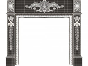 Classic Fireplace Collection 3D Model