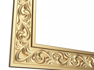 15 Classic Frame and Mirror Collection 02 3D Модель