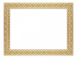 15 Classic Frame and Mirror Collection 02 3D Модель