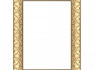 15 Classic Frame and Mirror Collection 02 3D Модель