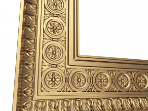 15 Classic Frame and Mirror Collection 02 3D Модель