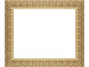 15 Classic Frame and Mirror Collection 02 3D Модель