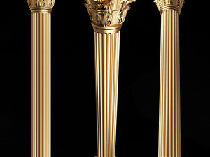 Column Capitals Collection 3D-Modell