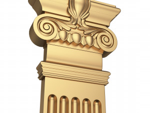 Column Capitals Collection 3D-Modell