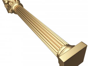 Column Capitals Collection 3D Model