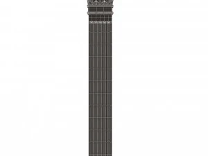 Column Capitals Collection 3D Model