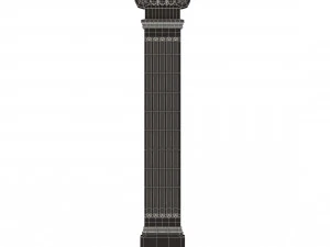 Column Capitals Collection 3D Model