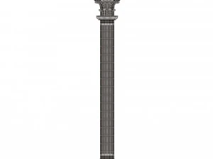 Column Capitals Collection 3D Model