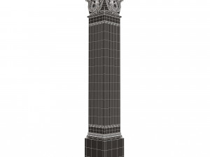 Column Capitals Collection 3D-Modell