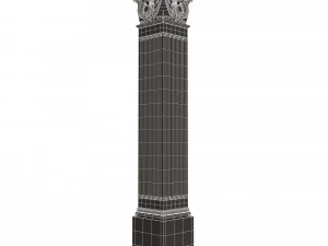 Column Capitals Collection 3D Model