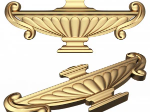 Collection of 25 Classic Carvings 05 3D Model