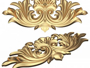 Collection of 25 Classic Carvings 05 3D Model