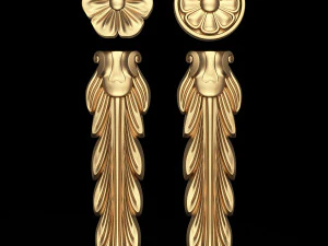 Collection of 25 Classic Carvings 05 3D Model