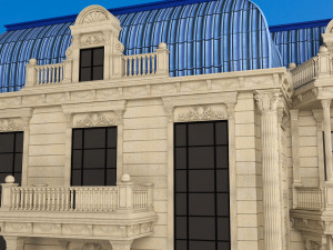 Classic Mansion Villa 01 3D Model