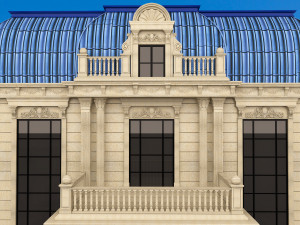 Classic Mansion Villa 01 3D Model