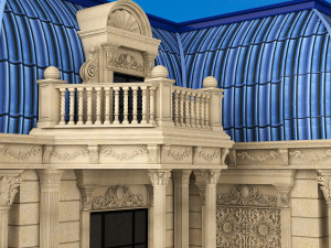 Classic Mansion Villa 01 3D Model