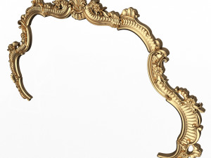Carved Headboard Collection Modelo 3D