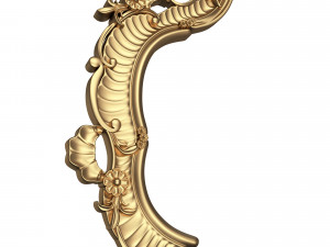 Carved Headboard Collection Modelo 3D