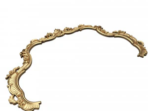 Carved Headboard Collection 3D Model