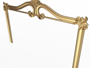 Carved Headboard Collection Modelo 3D