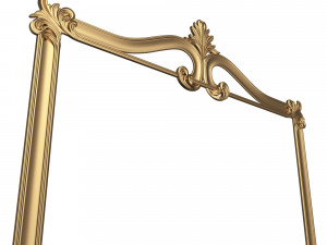 Carved Headboard Collection Modelo 3D