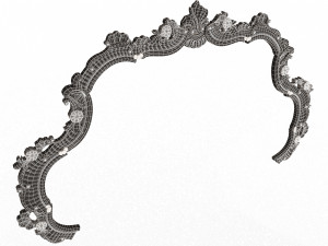 Carved Headboard Collection Modelo 3D