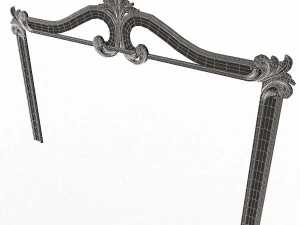 Carved Headboard Collection 3D Model
