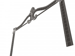 Carved Headboard Collection Modelo 3D